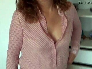 Cheeky latina mom teases employees with hairy reveal