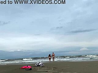 public beach fuck with hot camila vegas