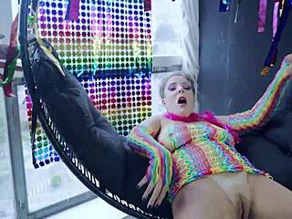 Blonde Fat Slut Fucked Hard In Ass By BBC