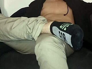 Gay Feet Tease for Dirty Worship Games