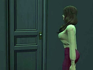 jenny’s teasing domination in sims 4 episode