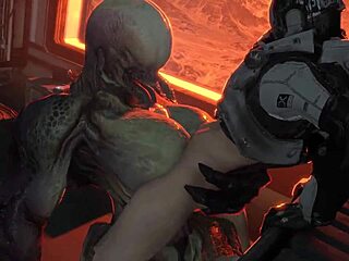 Doom cartoon cumpilation with intense handjob and riding scenes