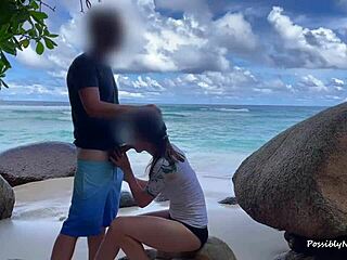 Relentless Beach Fuck Hidden Away in Pure Paradise