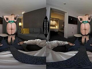 Ivy Lebelle’s Big Ass Fills Hotel Room In Stockings