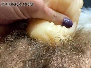 huge clit teased deep inside for big orgasm