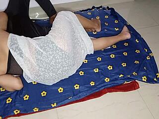 Step-Aunty’s Fierce Bed Ride with Me