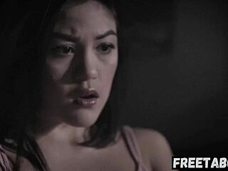 Asian teen Kendra Spade fucked in ass by stepbrother