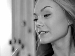 Ukrainian Nancy A teases in soft strip
