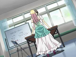 hentai rival’s teasing moves in fault service