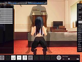 MAID'S FIRST INTIMATE MOMENT