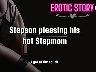 Steamy taboo with stepmom unfolds