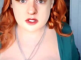 redheaded milf’s fierce bouncing tits will captivate you