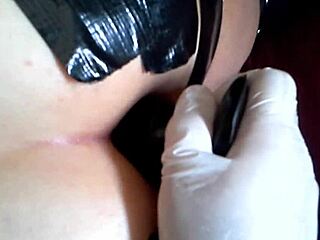 Blonde Wife’s Extreme Dildo Anal Play
