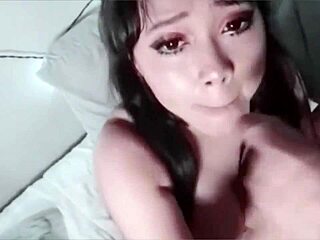 Indonesian Beauty Teasing with a German Blowjob