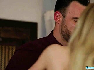 Alex Legend’s Fierce Double Blowjob From April Snow And Braylin Bailey