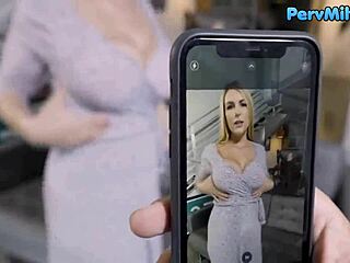 blonde milf takes every fierce thrust