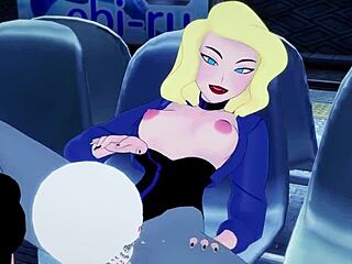 black canary teases batman in pov fantasy