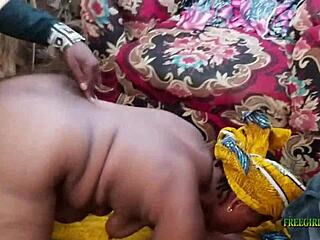 Village Woman’s Rough Fuck By Husband’s Friend