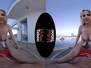 my virtual taboo blonde handjob