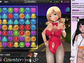 What’s hidden in vtuber huniepop creampie game?