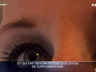 french amateur teases on cam