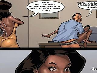 African wife’s shocking office surprise