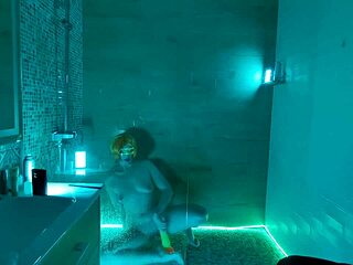 backstage with milf in bathroom cosplay?