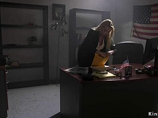 janitor fucks spy in tight bondage