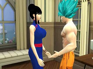 What’s Vegeta Doing to Chichi Beside Her Husband?