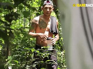Jungle Raw Action with Gay Man
