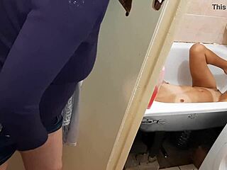 Stepmom’s Forbidden Bathroom Spark