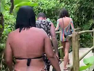 watched beach orgy fucking openly?