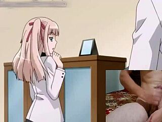Japanese Student's Aroused Hentai Watching Session