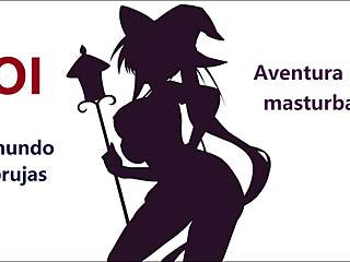 Spanish Witch Craves Your Cum in Roleplay