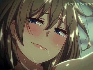 teen fucked hard by monster cock in hentai