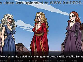 Game whores ep 26 Dany Sansa Cersei licking