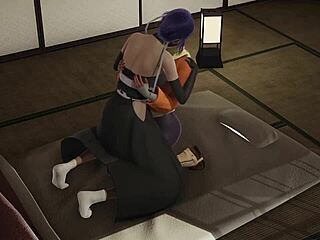 Bleach Futa Soifonxyoruichi Blowjob
