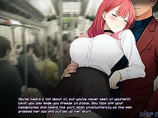 Tease Me With That Shaved Big-Titted Subway Star