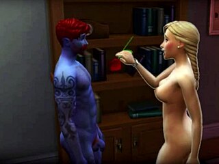 Aliens’ Wild Sims Erotic Fantasy