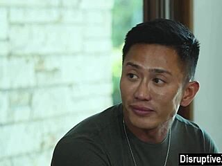 young recruit’s 3some pounded by gay sergeants hard