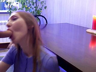 Golden teen's office power dance