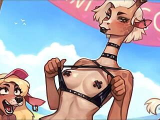 a hentai adventure starring busty princesses in wild outdoor realms