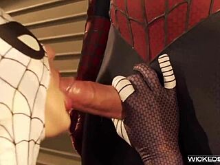 Spiderman XXX Parody Scene 4 Dani Daniels Bent Over