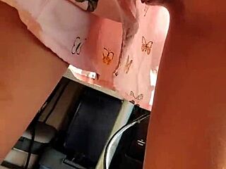 spying on stepsister leads to sneaky touching