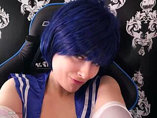 Futa Sailor Mercury’s Fierce Cosplay Fuck Session