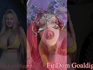 Perfect goddess gives strict jerk off commands
