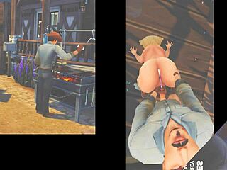 Ever seen cowgirls saved by aroused cowboys?