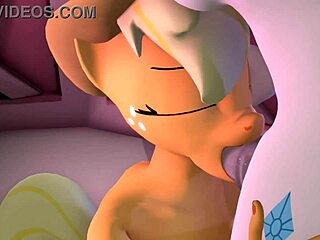 applejack’s teasing blowjob moves in 3d compilation