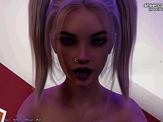 Blonde teen’s fierce party fuck