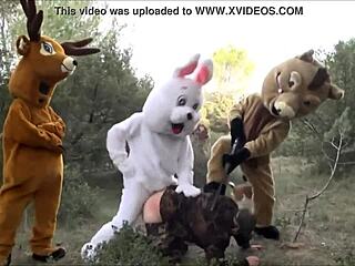 Halloween Bunny Costume Brings Dark Thrills